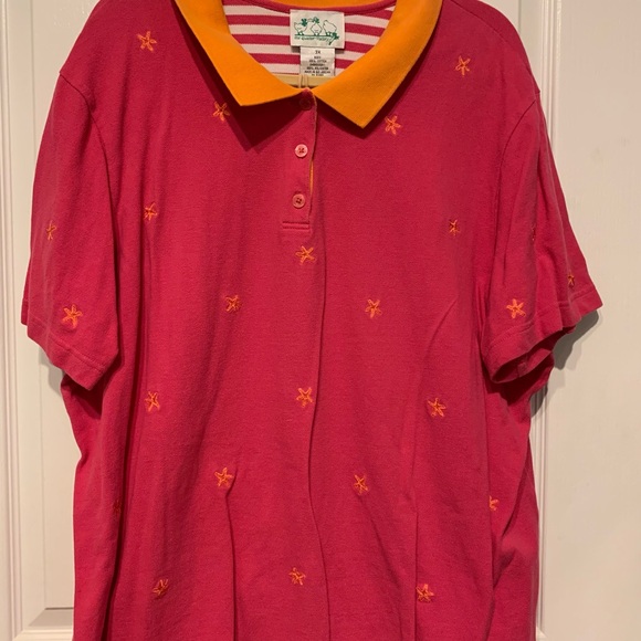 Quacker Factory 2-Piece Pink Skirt Set 3X - Picture 2 of 4